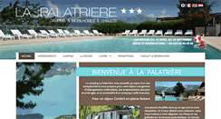 Desktop Screenshot of lapalatriere.com